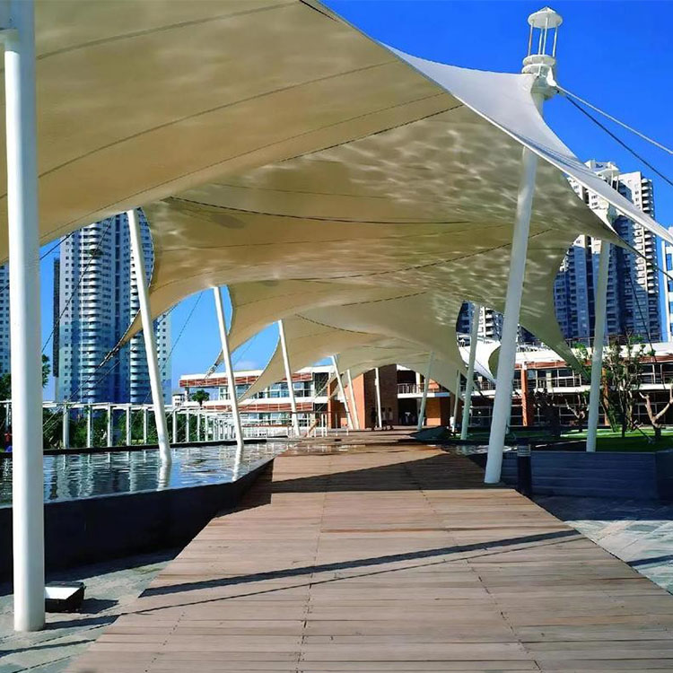 滨海新区膜结构景观棚
