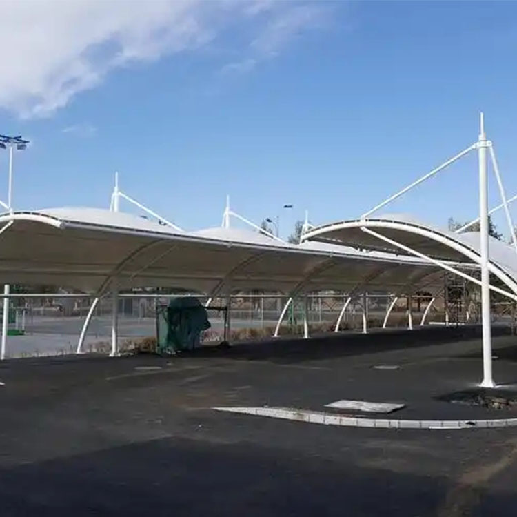 滨海新区膜结构电动车棚