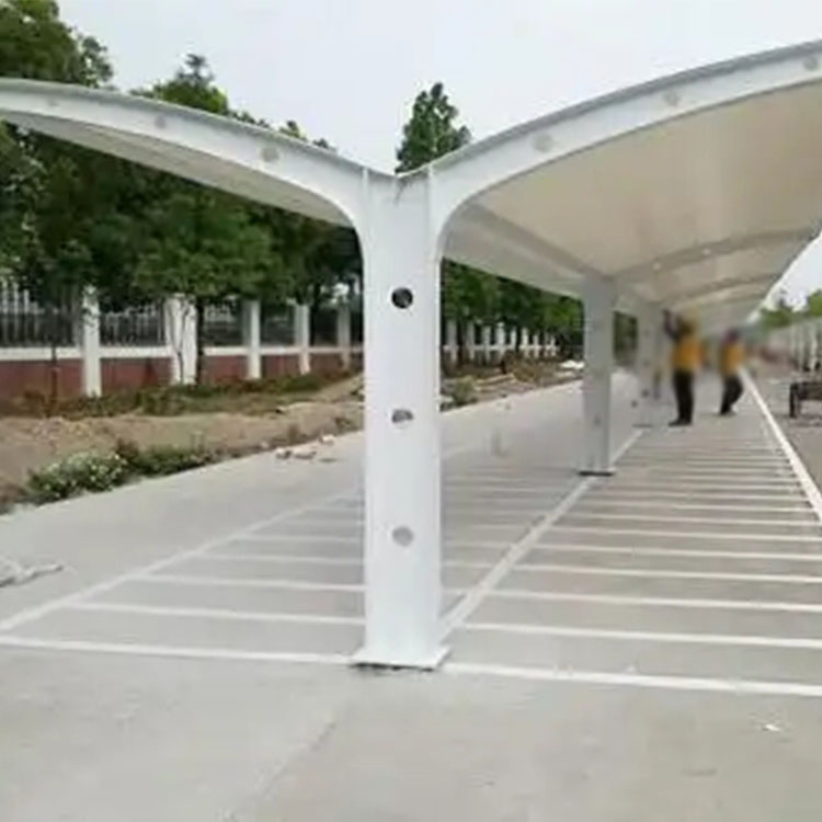 滨海新区膜结构电动车棚