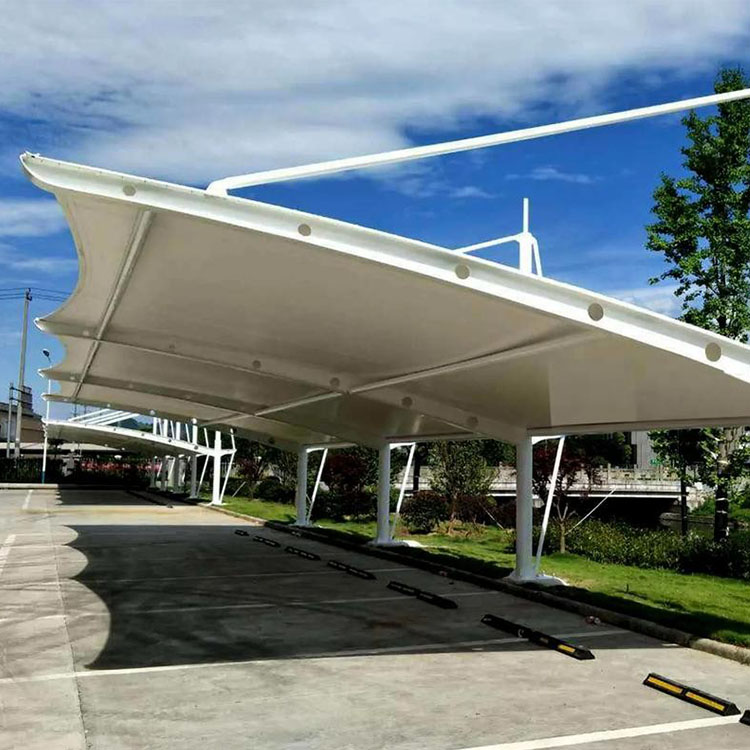 滨海新区膜结构汽车棚