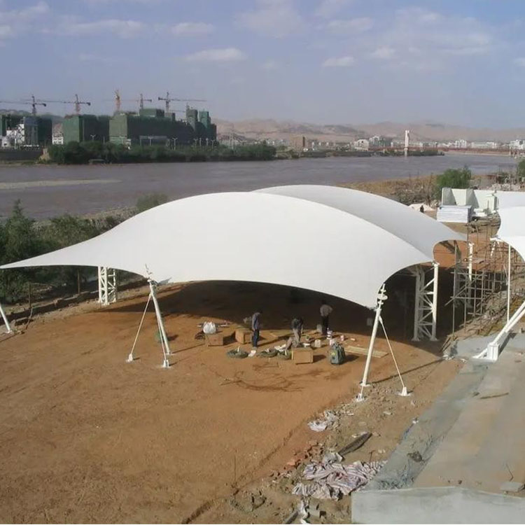 滨海新区膜结构汽车棚